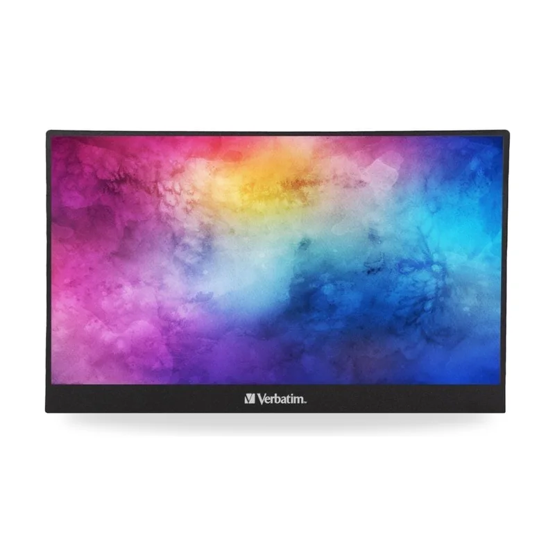 Monitor Portátil Táctil Verbatim PMT-15 15.6"/ Full HD/ Multimedia/ Negro