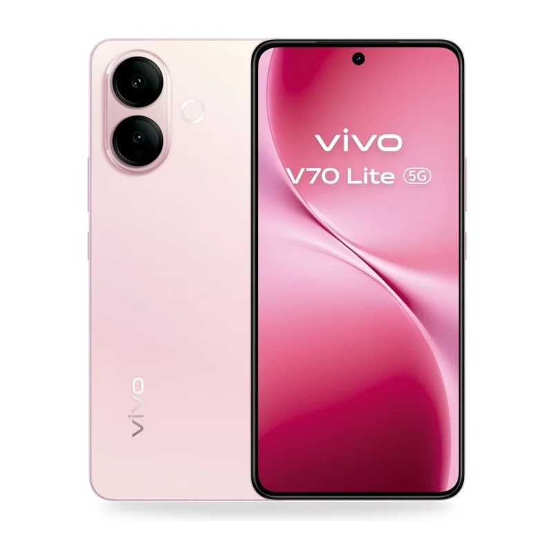 Smartphone Vivo V70 Lite 6GB/ 256GB/ 6.77"/ 5G/ Rosa