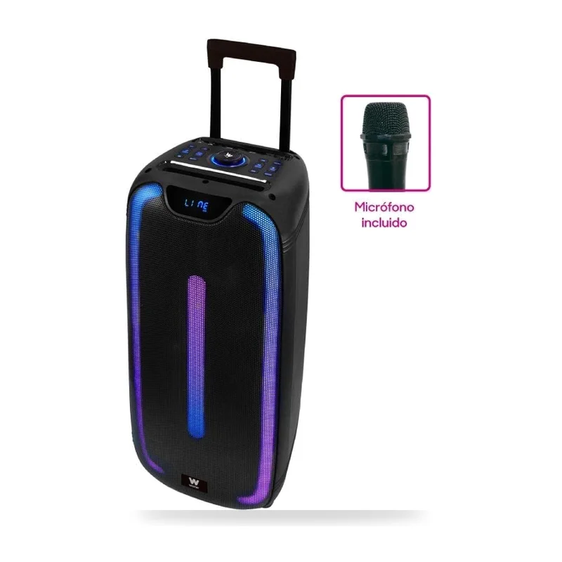Altavoz Portable con Bluetooth Woxter Rock'n'Roller ST/ 100W