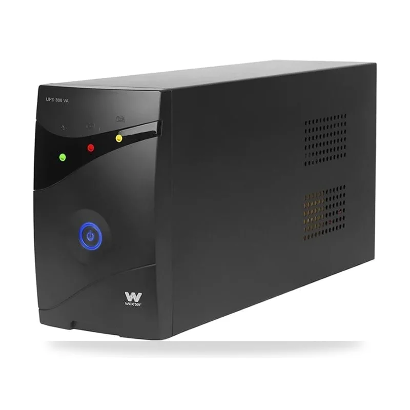 SAI Línea Interactiva Woxter UPS 800 VA/ 800VA-480W/ 2 Salidas/ Formato Torre