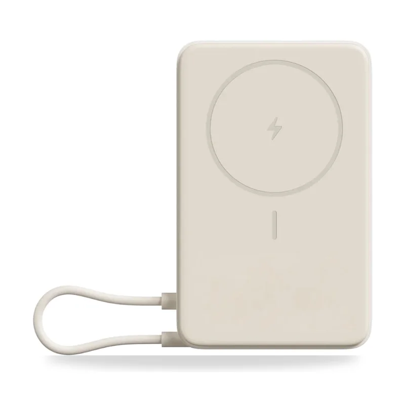 Powerbank 10000mAh Xiaomi Magnetic Power Bank 10000/ Wireless/ Beige