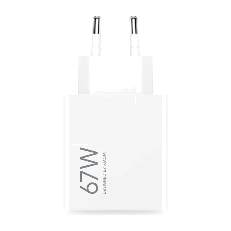 Cargador de Pared Xiaomi 67W HyperCharge (Type-A)/ 1xUSB/ 67W