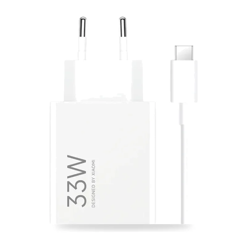 Cargador de Pared Xiaomi 33W Charging Combo USB Type-A/ 1xUSB + Cable USB Tipo-C/ 33W
