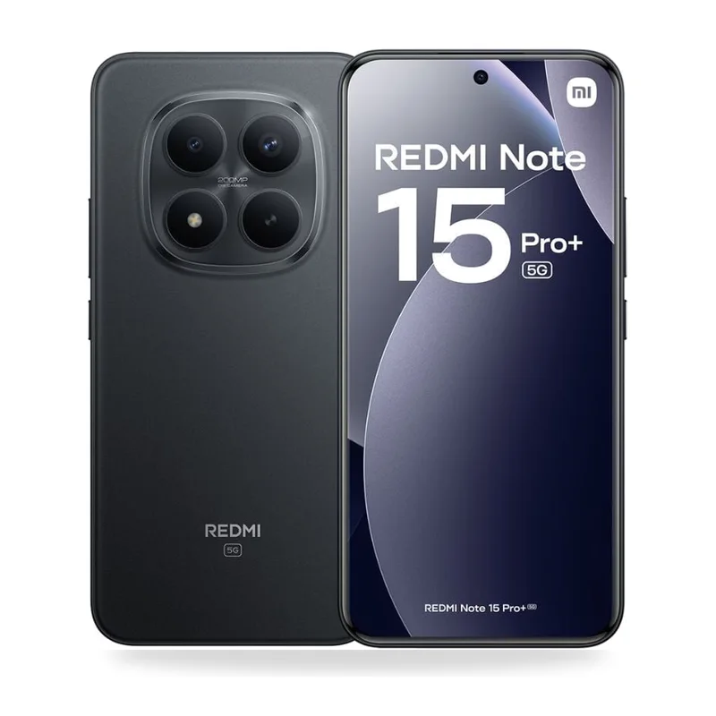 Smartphone Xiaomi Redmi Note 15 Pro Plus 8GB/ 256GB/ 6.83"/ 5G/ Negro