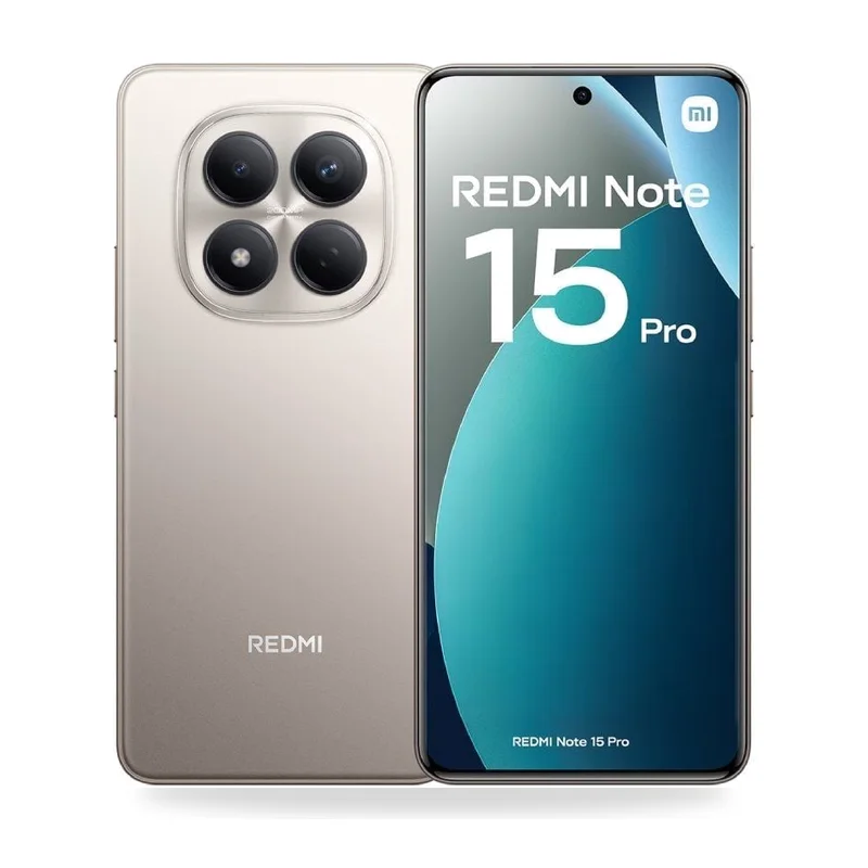 Smartphone Xiaomi Redmi Note 15 Pro 8GB/ 256GB/ 6.83"/ Titanio