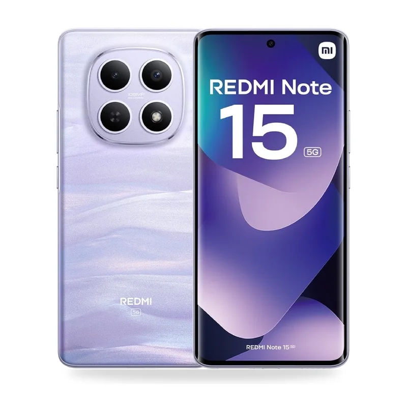 Smartphone Xiaomi Redmi Note 15 8GB/ 512GB/ 6.77"/ 5G/ Púrpura