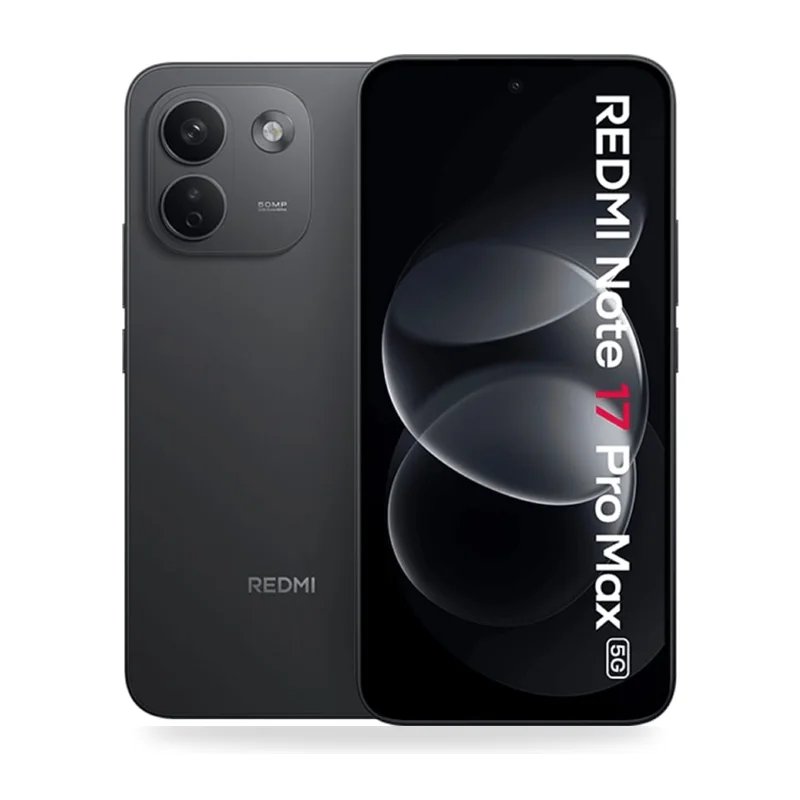 Smartphone Xiaomi Redmi Note 17 Pro Max 8GB/ 256GB/ 6.83"/ 5G/ Negro