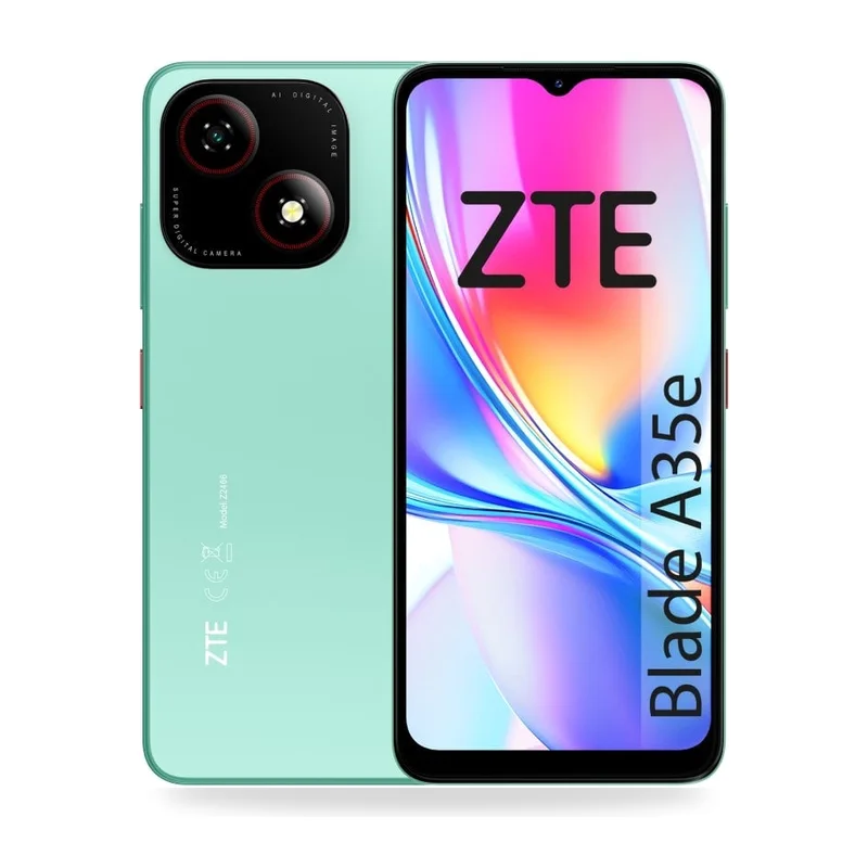Smartphone ZTE Blade A35E 2GB/ 64GB/ 6.52"/ Verde
