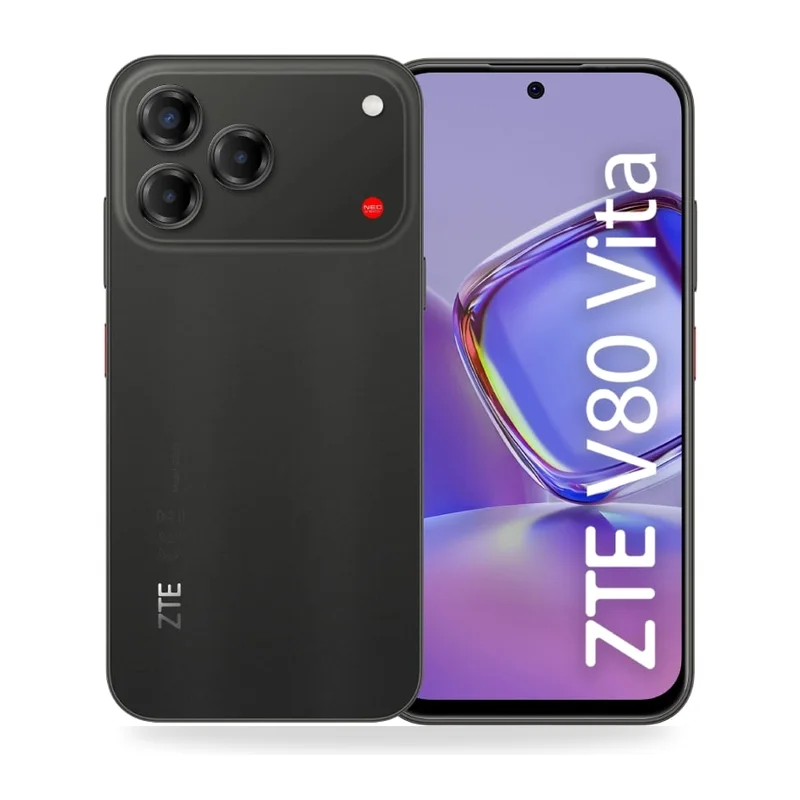 Smartphone ZTE Blade V80 Vita 4GB/ 256GB/ 6.75"/ Negro