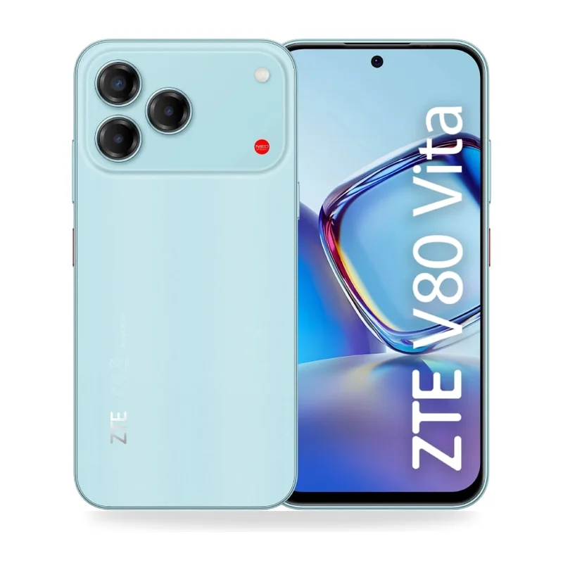 Smartphone ZTE Blade V80 Vita 4GB/ 256GB/ 6.75"/ Azul