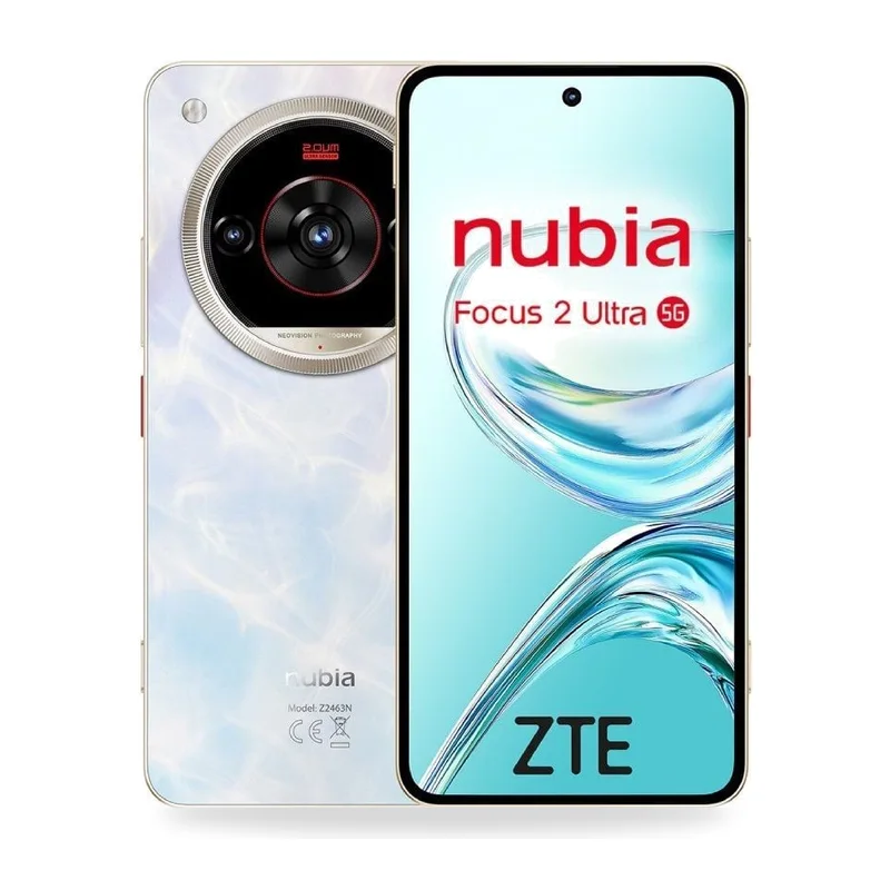 Smartphone ZTE Nubia Focus 2 Ultra 8GB/ 512GB/ 6.8"/ 5G/ Blanco