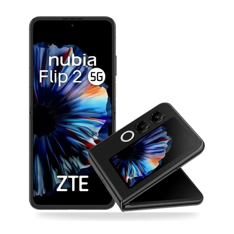 Smartphone ZTE Nubia Flip 2 8GB/ 256GB/ 6.9"/ 5G/ Negro