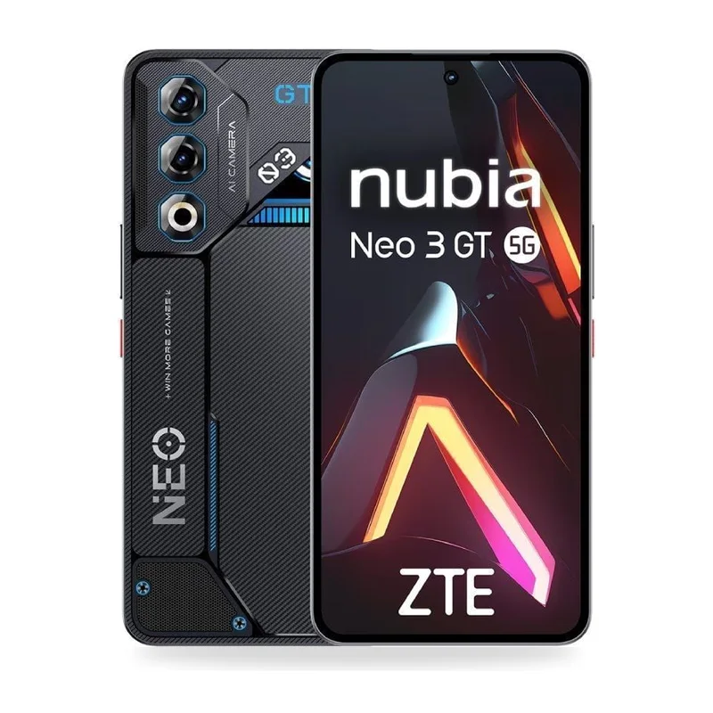 Smartphone ZTE Nubia Neo 3 GT 12GB/ 256GB/ 6.8"/ Negro