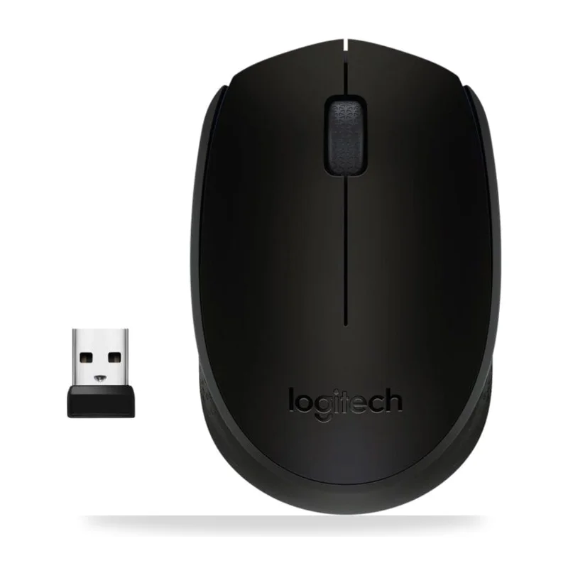 Ratón Inalámbrico Logitech B170/ Hasta 1000 DPI