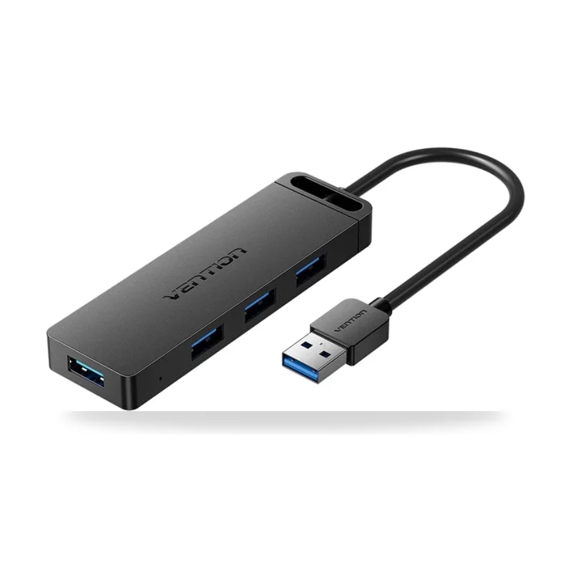 Hub USB 3.0 Vention CHLBF-SCB2/ 4xUSB/ 1xUSB Tipo-C PD