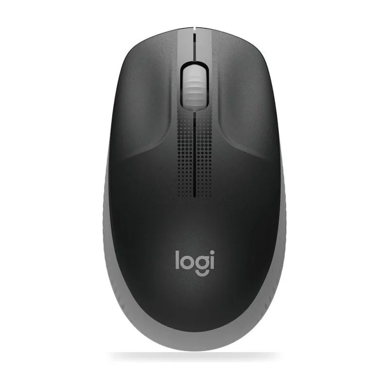 Ratón Inalámbrico Logitech M190/ Hasta 1000 DPI/ Gris Medio