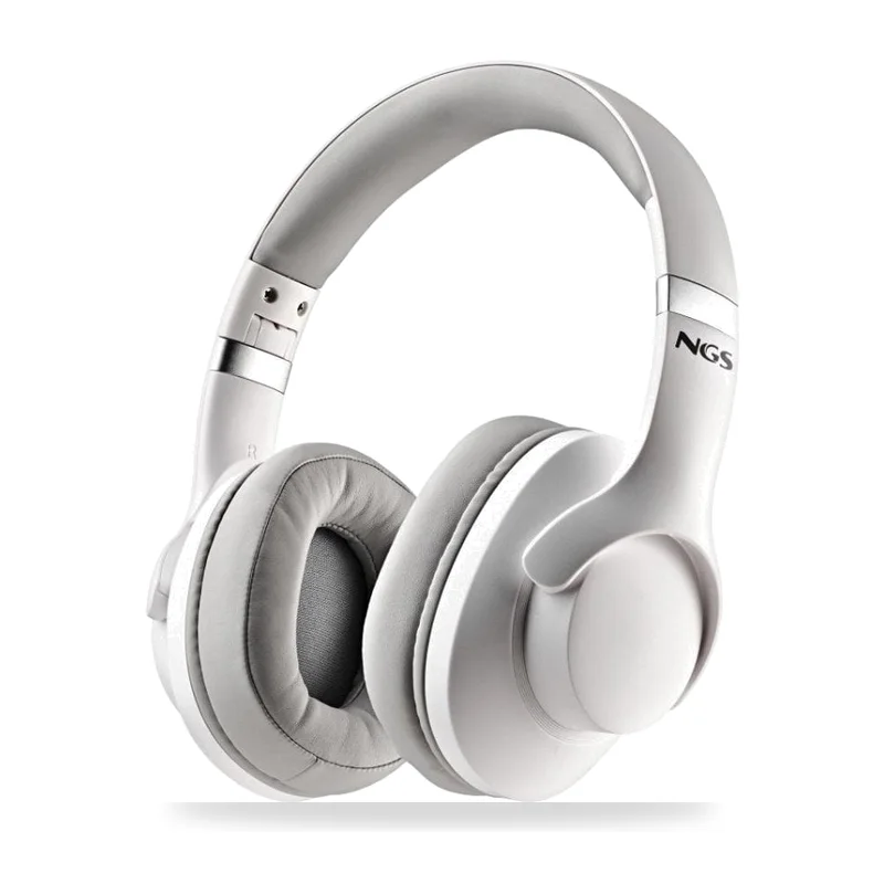 Auriculares Inalámbricos NGS Artica Storm/ con Micrófono/ Bluetooth/ Blancos