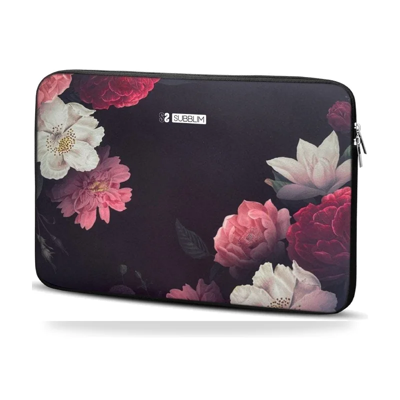 Funda Subblim Trendy Sleeve Neo Flowers para Portátiles hasta 14"