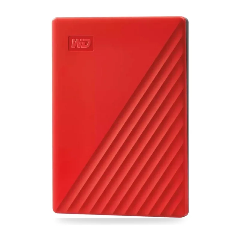 Disco Externo Western Digital My Passport 2TB/ 2.5"/ USB 3.2/ Rojo